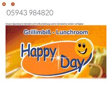 Tablet Screenshot of happyday-emlichheim.de